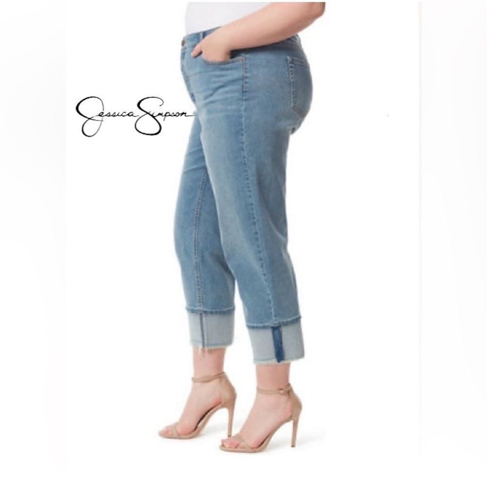New Jessica Simpson Plus Size Ankle Jeans 24W